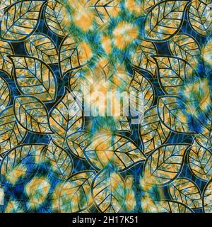 Mode inspirations et Collage Pattern Works Banque D'Images