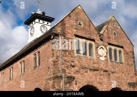 Autour de ross-on-Wye une petite ville de gloucestershire.La maison de marché Banque D'Images