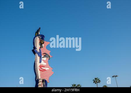 Roy Lichtenstein, El Cap de Barcelona (la tête) (1991-1992 Banque D'Images