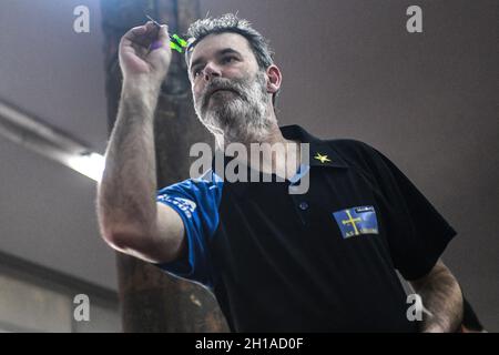 Joueur de fléchettes: Championnat national argentin Banque D'Images