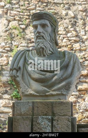 Espagne, Murcie, Carthagène, Asdrúbal, général carthaginois,mémorial Banque D'Images