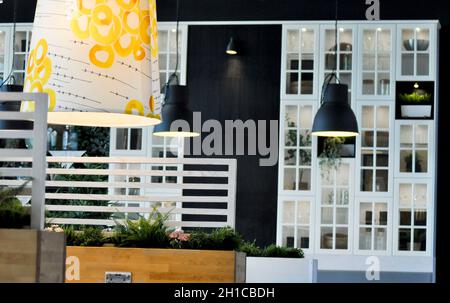 Restaurant à IKEA, Sheffield, Angleterre Banque D'Images