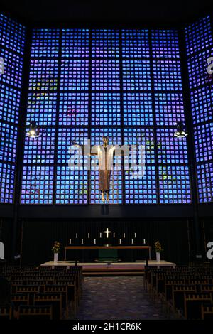 Kaiser-Wilhelm-Gedächtniskirche, Berlin, Deutschland Banque D'Images