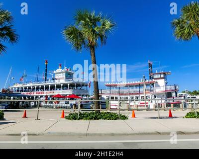 Fort Lauderdale - 11 décembre 2019 : la reine de la jungle, attraction touristique populaire la reine de la jungle est en service depuis 70 ans Banque D'Images