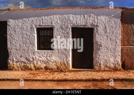 Ville de San Pedro de Atacama, région d'Antofagasta, Chili Banque D'Images