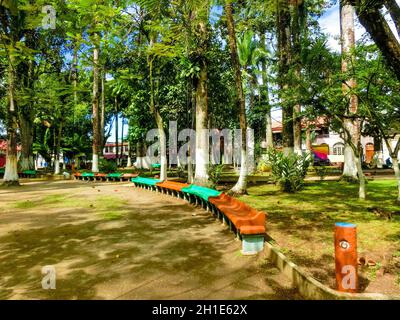 Parque Vargas, Parc De La Ville De Puerto Limon Au Costa Rica Banque D'Images