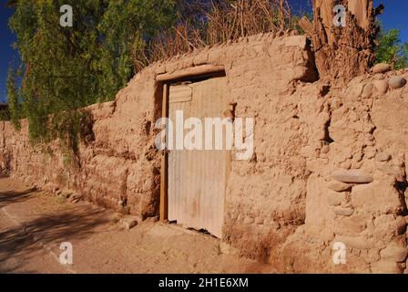 Ville de San Pedro de Atacama, région d'Antofagasta, Chili Banque D'Images