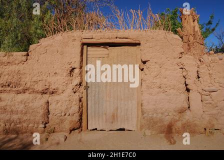 Ville de San Pedro de Atacama, région d'Antofagasta, Chili Banque D'Images