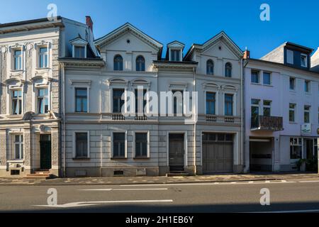 Allemagne, Hilden, Bergisches Land, Niederbergisches Land, Niederberg,Rhénanie-du-Nord-Westphalie, NRW, immeuble résidentiel Benrather Strasse 48 Banque D'Images