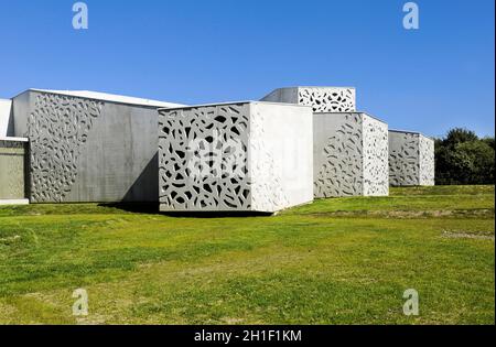 FRANCE.NORD (59).LILLE / VILLENEUVE D'ASCQ.LE LAM, LILLE METROPOLIS MUSÉE D'ART MODERNE D'ART CONTEMPORAIN ET D'ART BRUT.BÂTIMENT: MANUELLE GAUTR Banque D'Images