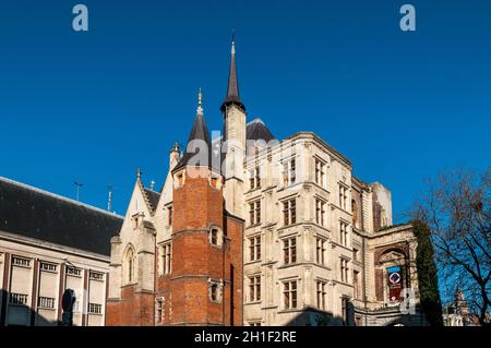 FRANCE.NORD (59).LILLE.LE PALAIS RIHOUR (DOMICILE DE L'OFFICE DE TOURISME) Banque D'Images