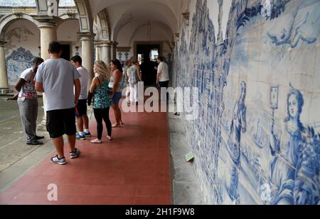 salvador, bahia / brésil - 23 mai 2015 : vue interne de l'église de San Francisco à Pelourinho, centre historique de Salvador. *** Légende locale *** Banque D'Images