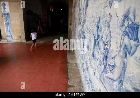 salvador, bahia / brésil - 23 mai 2015 : vue interne de l'église de San Francisco à Pelourinho, centre historique de Salvador. *** Légende locale *** Banque D'Images