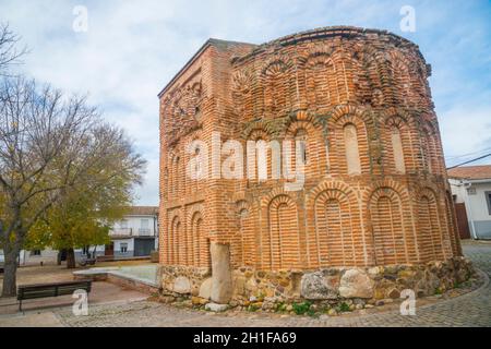 Abside de Los Milagros. Talamanca del Jarama, province de Madrid, Espagne. Banque D'Images