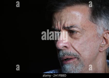 salvador, bahia / brésil - 11 octobre 2017: Fernando Guerreiro, directeur de théâtre, est vu au Théâtre Gregório de Matos à Salvador. *** local Banque D'Images