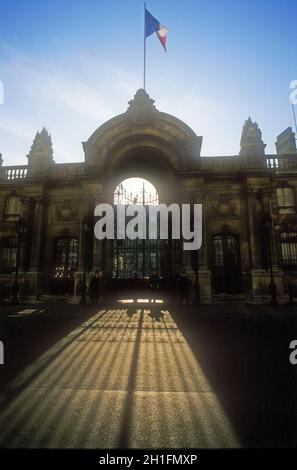 Palais de l'Elysée, Paris, France Banque D'Images