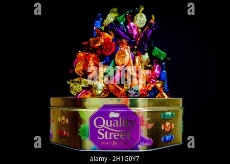 Nestle Quality Street Banque D'Images