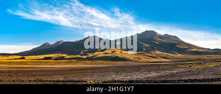 Réserve nationale de Salinas y Aguada Blanca au Pérou Banque D'Images