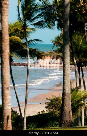 prado, bahia / brésil - 5 août 2008: Vue sur la plage dans la région de Corumbau dans la municipalité de Prado. *** Légende locale *** Banque D'Images