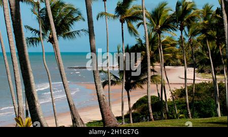 prado, bahia / brésil - 5 août 2008: Vue sur la plage dans la région de Corumbau dans la municipalité de Prado. *** Légende locale *** Banque D'Images