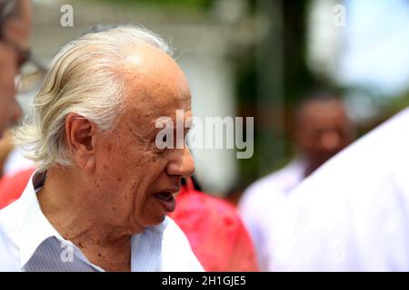 salvador, bahia / brésil - 2 octobre 2016: Haroldo Borges Rodrigues Lima, politicien brésilien vu dans la ville de Salvador.*** Légende locale *** Banque D'Images