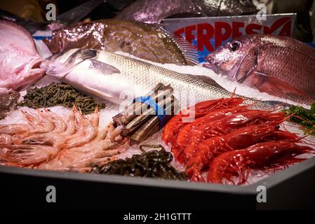 Madrid, Espagne.18 octobre 2021.34e salon gourmets.Produits de la mer.IFEMA, Madrid, Espagne.Credit: EnriquePSans / Alamy Live News Banque D'Images