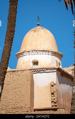 Vue panoramique depuis le canyon de Ghoufi (balcons de Ghoufi) à Batna, en Algérie Banque D'Images