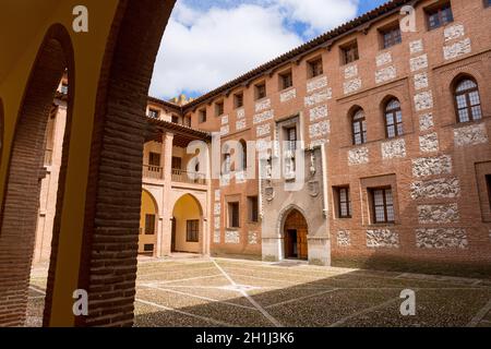 Medina DEL CAMPO, ESPAGNE - 24 avril 2019: Intérieur Castillo de la Mota, le Château de Medina del Campo, à Valladolid, León. Espagne Banque D'Images