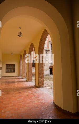 Medina DEL CAMPO, ESPAGNE - 24 avril 2019: Intérieur Castillo de la Mota, le Château de Medina del Campo, à Valladolid, León. Espagne Banque D'Images