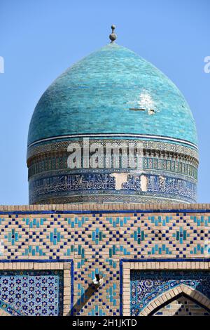 Mir-i Madrassah arabe (Miri Madrasa arabe), complexe po-i-Kalyan, Boukhara, Bouxoro, Ouzbékistan,Asie centrale Banque D'Images