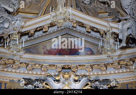 Dieu le Père, église dei Santi XII Apostoli à Rome, Italie Banque D'Images