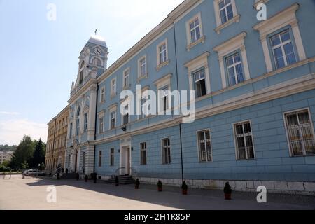 Centre scolaire catholique 'Petar barbare' Travnik est un établissement scolaire catholique situé dans la ville de Travnik, en Bosnie-Herzégovine Banque D'Images