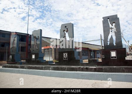 Gugulethu Seven Memorial Capetown Afrique du Sud Banque D'Images