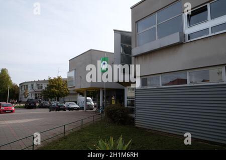 Dans Malesnica l'école résidentielle, Zagreb, Croatie Banque D'Images