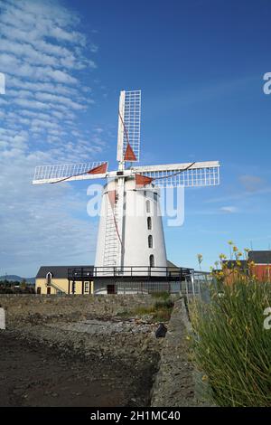 Bennerville Windmill est un moulin à tour de Bennerville, Co. Kerry. Banque D'Images