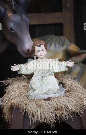 Crèche de la place de Vienne Banque D'Images