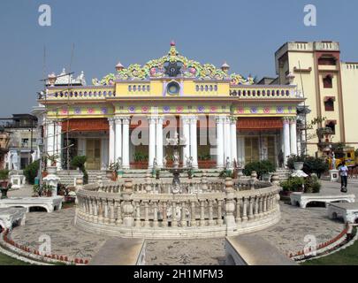 Jain Temple à Kolkata, Bengale-Occidental, Inde Banque D'Images