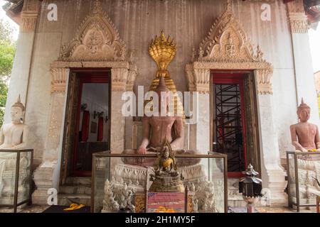 Le Wat Mahathe Worawihan dans la ville de Phetchaburi ou Phetburi dans la province de Phetchaburi en Thaïlande. Thaïlande, Phetburi, novembre 2019 Banque D'Images