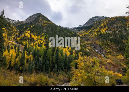 CRYSTAL MILL MARBLE COLORADO USA Banque D'Images