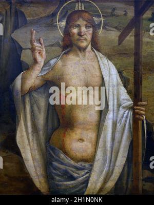 Lorenzo D'Alessandro : Christ Ressuscité Banque D'Images