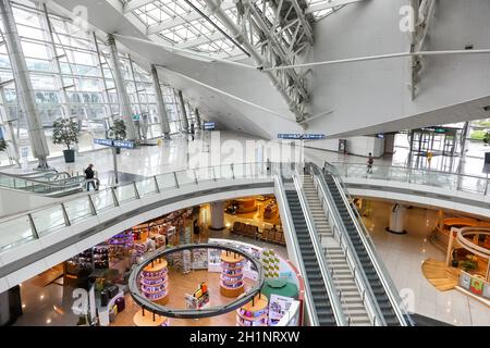 Incheon, Corée du Sud - 24 mai 2016 : Centre de transport de l'aéroport international de Séoul Incheon en Corée du Sud. Banque D'Images