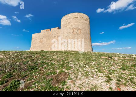 Château Chateau d'If, près de Marseille en France. Par beau jour chaud en Provence. Le château où le comte de Monte Cristo a été emprisonné sur l'île du Frioul Banque D'Images