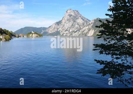 Ansicht von Traunkirchen am Traunsee, Salzkammergut, Österreich, Europa - vue de Traunkirchen sur Traunsee, Salzkammergut, Autriche, Europe Banque D'Images