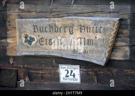 Eisenau-Alm Sankt Gilgen, Salzbourg, Österreich, Europa - Eisenau-Alm Sankt Gilgen, Salzbourg, Autriche, Europe Banque D'Images