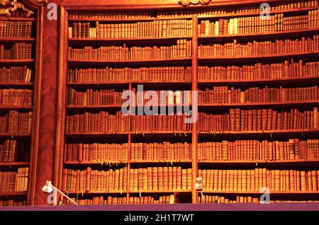 Der Prunksaal der österreichischen Nationalbibliothek in Wien, Österreich, Europa - la salle d'Etat de la Bibliothèque nationale autrichienne à Vienne, Autriche Banque D'Images