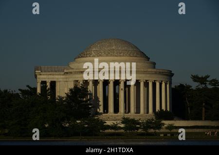 Thomas Jefferson Memorial. Lieu de tournage : Washington, DC Banque D'Images