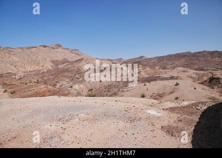 Nature près du fort de Ranikot à Sindh, Pakistan Banque D'Images