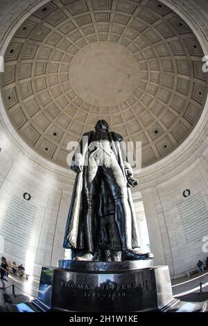 Thomas Jefferson Memorial. Lieu de tournage : Washington, DC Banque D'Images