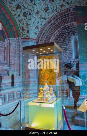 Europe, Fédération de Russie, Moscou, place Rouge, Cathédrale Saint-Basile Banque D'Images