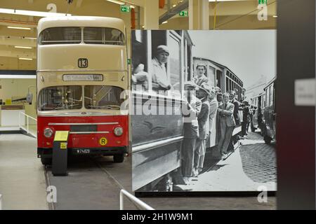 Verkehrsmuseum 'Remise' à Vienne, Österreich, Europa - Musée des transports et du tramway 'Remise' à Vienne, Autriche.Europe Banque D'Images